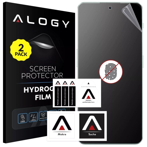 2x Folia "MATOWA" do OnePlus Nord 3 Hydrożelowa Alogy HydroSkin Matte Pro™ na ekran do etui "BEZ ODCISKU PALCÓW"