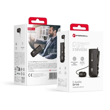 Bezprzewodowa słuchawka bluetooth 5.3 Forcell F-Audio Drive EarBud czarna Black