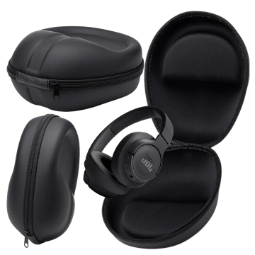 Etui ochronne na słuchawki do JBL TUNE 720BT 760NC 770NC Alogy Hard Case obudowa ochronna na zamek 23x18x11cm Czarne