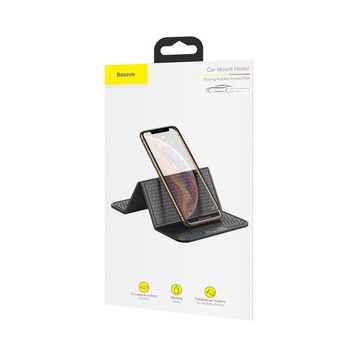 Faltbarer Baseus Gelpadhalter Gelpad (schwarz)