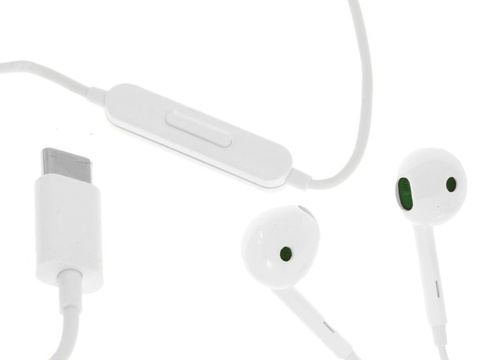 Oryginalne słuchawki douszne OPPO MH147 USB-C Type C Białe