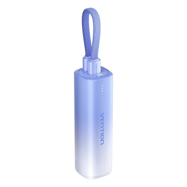 Powerbank Vention 5000 mAh 20 W USB-C auf Lightning-Kabel Blau