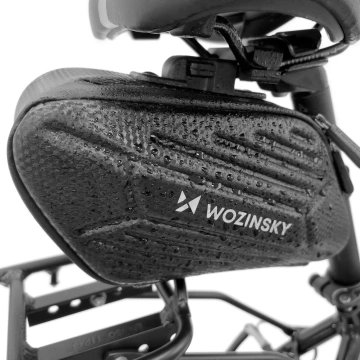 Wozinsky Fahrradsatteltasche wasserdicht 1,5 l schwarz (WBB27BK)