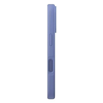 Etui UNIQ Lino Hue do iPhone 16 MagClick Niebieskie Silikonowe