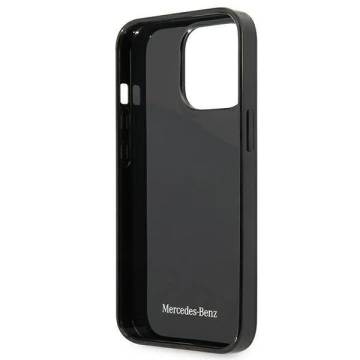 Etui ochronne Mercedes MEHCP13LESPBK do Apple iPhone 13 Pro / 13 6,1" czarny/black hardcase Silver Stars Pattern