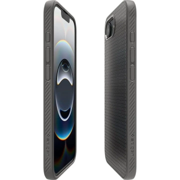 Etui Spigen Liquid Air do iPhone 16E Marble Gray TPU z Air Cushion