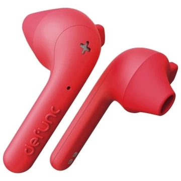 Słuchawki Bluetooth 5.0 DeFunc True Basic bezprzewodowe czerwony/red 71960