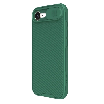 Etui ochronne do iPhone 16e Nillkin CamShield Pro zielone