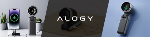 Schreibtischventilator, Standventilator, kleiner Umwälzventilator mit Clip, kabelloser Handventilator, 500 mAh, USB-C, Alogy White