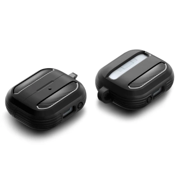 Etui Spigen Rugged Armor für Samsung Galaxy Buds 3/3 Pro Mattschwarz