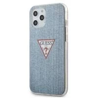 Guess GUHCP12LPCUJULLB iPhone 12 Pro Max 6,7"  niebieski/light blue hardcase Jeans Collection