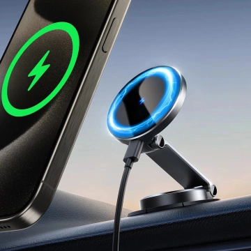 Uchwyt Joyroom JR-ZS408 MagSafe 15W Ładowarka Indukcyjna Czarny
