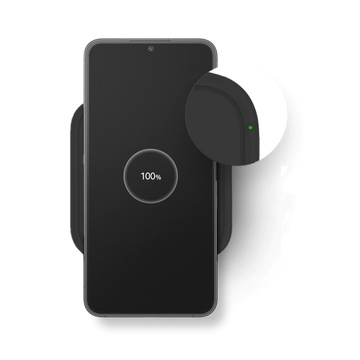 Samsung EP-P2400TB Schnellladegerät PD 15W Dunkelgraues kabelloses Ladegerät