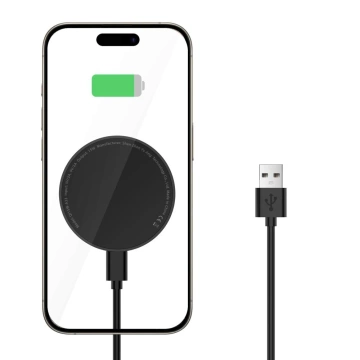 Ładowarka MagSafe Tech-Protect QI15W-A33 Czarna 15W Stojak