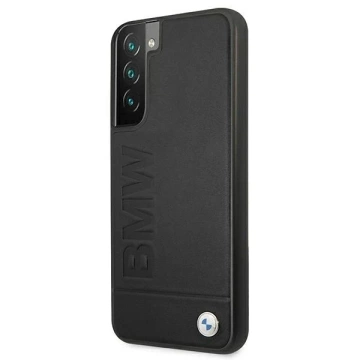 Etui BMW BMHCS22MSLLBK do Galaxy S22+ S906hardcase Signature Logo Imprint czarny/black 