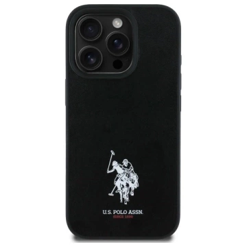 Etui do iPhone 15 Pro Max US Polo Leather DH Color Czarne