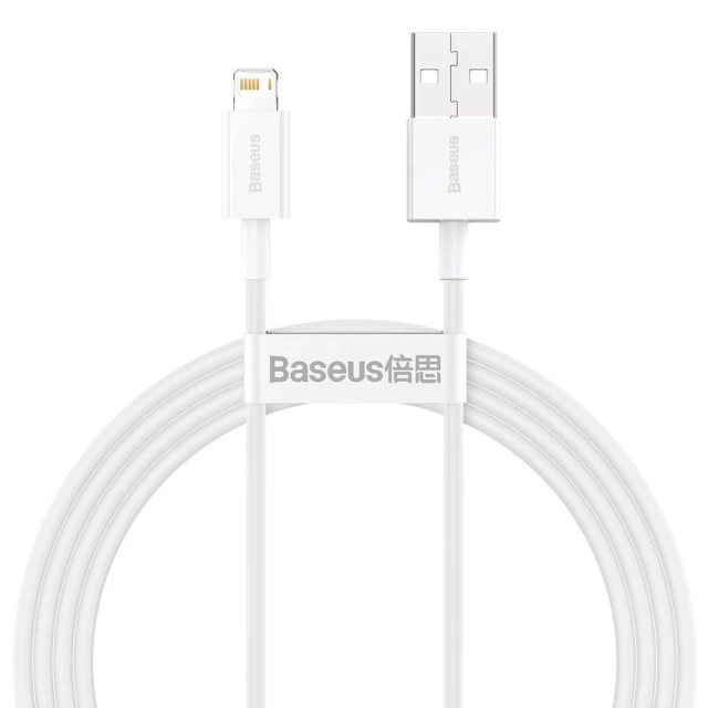 Baseus Superior USB-Kabel - Lightning 2.4A 1.5 m Weiß (CALYS-B02)