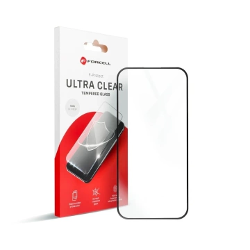 Szkło hartowane iPhone 14 Pro Forcell Ultra Clear Glass czarne 9H