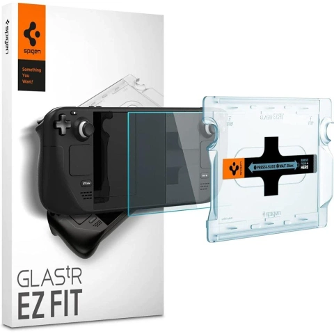 Szkło hartowane Spigen Glas.tr ”EZ Fit” do Steam Deck Clear