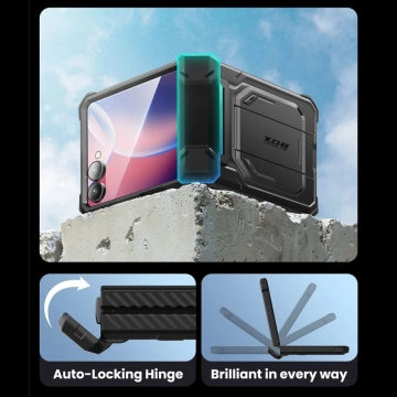Etui ochronne Supcase ArmorBox do Galaxy Z Flip 7 – pancerna ochrona 360° w czerni