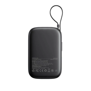 Powerbank Joyroom JR-PBF18 10000 mAh 22.5 W z kablem Lightning & USB-C – czarny