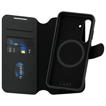 Etui do Samsung Galaxy S24+ CARE by PanzerGlass Feature Tango Wallet 2w1 Czarny