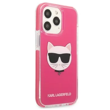 Etui Karl Lagerfeld KLHCP13LTPECPI do iPhone 13 Pro / 13 6,1" hardcase Choupette Head