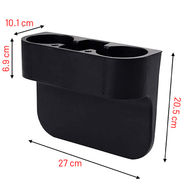 Car CupHolder für Getränkehalter Wasserzubehör Schwarz