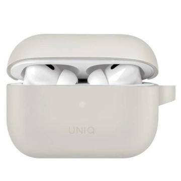 UNIQ Vencer Schutzhülle für AirPods Pro 2. Gen. Silikon grau/kreidegrau