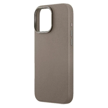 Etui do iPhone 16 Pro UNIQ Lyden MagSafe Skórzane Szare