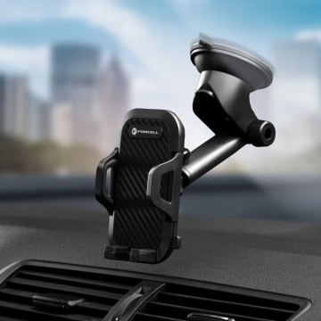 Forcell F-GRIP Carbon Bracket Autohalterung Verstellbar für Windschutzscheibe