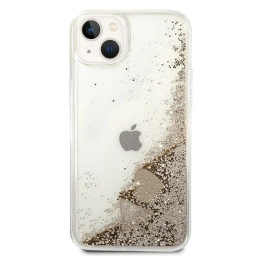 Etui Guess GUOHCP14MGLHFLGO für Apple iPhone 14 Plus 6,7" złoty/gold Hardcase Glitter Charms