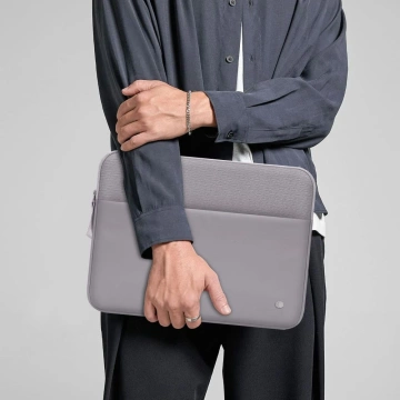 Pokrowiec na Laptop 15-16" Tech-Protect Sleeve Crayon Grey