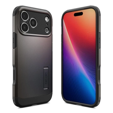 Etui Ochronne do iPhone 17 Pro Spigen Tough Armor ”T” Mag MagSafe Gunmetal