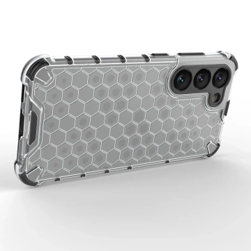 Etui Honeycomb do Samsung Galaxy S23 pancerny hybrydowy pokrowiec czarne