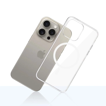 Schutzhülle für Apple iPhone 15 Pro Max 3mk Clear MagCase