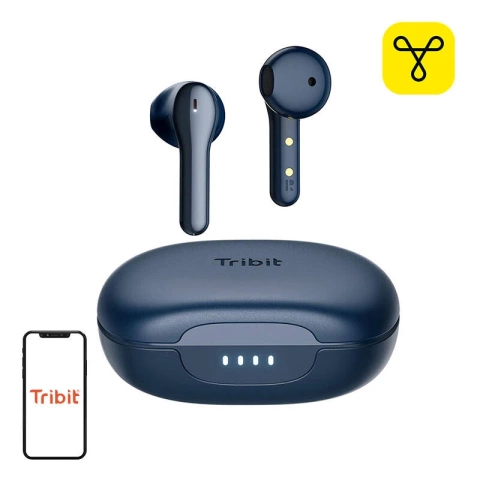 TWS-Kopfhörer Tribit SolarBuds C2 BTH96R Schwarz