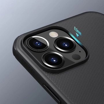 Nillkin Super Frosted Shield gehärtete Hülle für iPhone 13 Pro blau