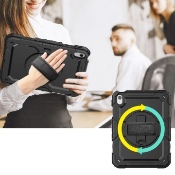 Etui na tablet Solid360 do Apple iPad 11 2025 / 10.9 2022 BLACK