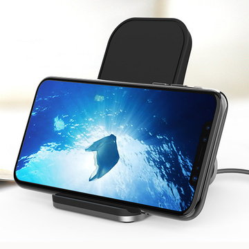 Ładowarka indukcyjna podstawka QI Wireless Charger 15W Black