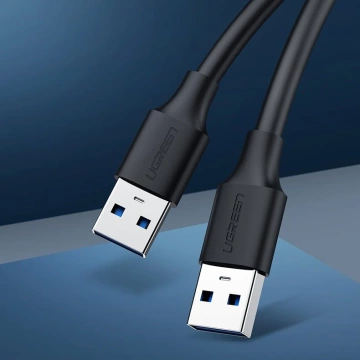 UGREEN Kabel USB 2.0 (männlich) - USB 2.0 (männlich) Kabel 1 m schwarz (US128 10309)