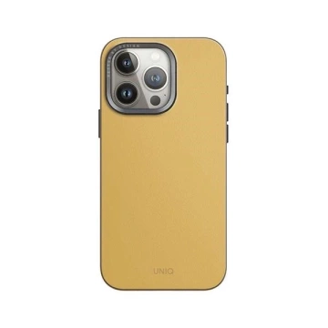 Etui do iPhone 15 Pro Max UNIQ Lyden DS MagSafe Żółto-szare