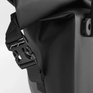 Wozinsky wasserdichte Fahrradtasche 25l schwarz (WBB24BK)