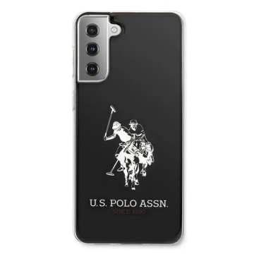 Etui na telefon US Polo Shiny Big Logo do Samsung Galaxy S21 czarny/black 