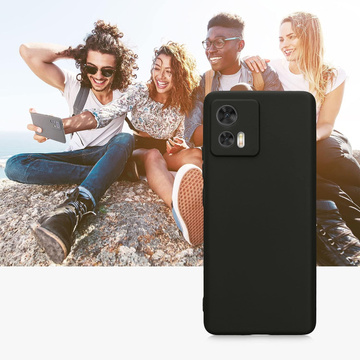 Etui do Motorola Edge 30 Neo 3mk Matt Case obudowa pokrowiec Czarne matowe plecki