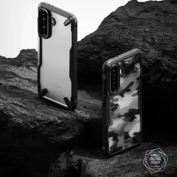 Etui Ochronne do Galaxy A36 / A56 5G Ringke Fusion X Camo Black