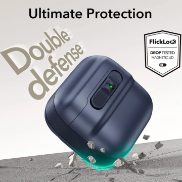 Etui ESR Pulse HaloLock MagSafe do AirPods 4 Niebieskie