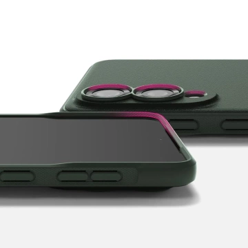 Samsung Galaxy S25 Edge Hülle Ringke Onyx Grün Militärqualität