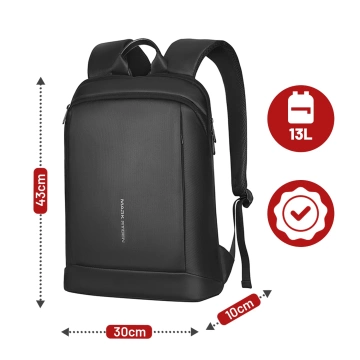 Hülle für Apple iPhone 16 Pro Max Alogy MagSafe Hybrid Matte Case Matte Cover mit Linsenschutz Schwarz