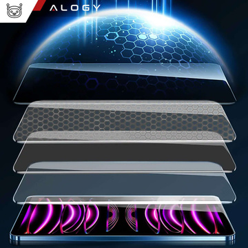 Szkło hartowane do Samsung Galaxy Tab A11+ (X310/X315/X316) / A9+ 2023 11" (X210/X215/X216) na ekran na tablet Alogy Pro+ 9H